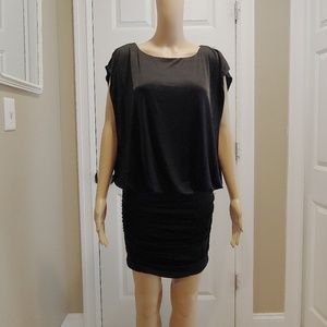 BCBGMaxAzria Black Cocktail Dress - Small